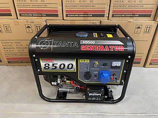 Бензиновий однофазний генератор TANTA H9500: 8-8,5 КВт з функцією автозапуску та двома гніздами