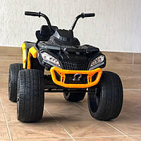 Детский электромобиль-квадроцикл Kids Care ATV (оранжевый цвет) + усиленная амортизация