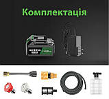 Бездротовий пістолет для миття високого тиску TANZU-60Bar акумуляторний ,пістолет-розпилювач високого тиску, фото 4