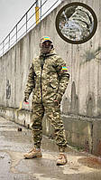 Піксельний костюм рип-стоп для військових армійських, тактична форма пікселів ВСУ демісезонна + Футболка