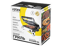 Гриль ROTEX RSM600-XL MasterGrill (Мічність 2000 W. Знімні пластини. Антипригарне покриття. 180 градусів), фото 10