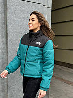 Куртка жіноча з трендовим лого. плащівка утеплена стебнованим гвинтом 200 на підкладі