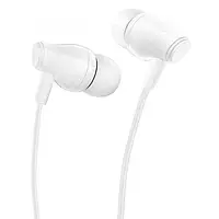 Навушники Borofone BM61 earphones with mic White