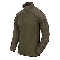 Боевая рубашка зеленая олива MCDU COMBAT SHIRT - NYCO RIPSTOP Helikon-Tex RAL 7013 / OLIVE GREEN