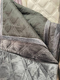 Велюрове покривало євро