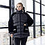 Зимові жіночі куртки великих розмірів 50-58 пудровий, фото 4
