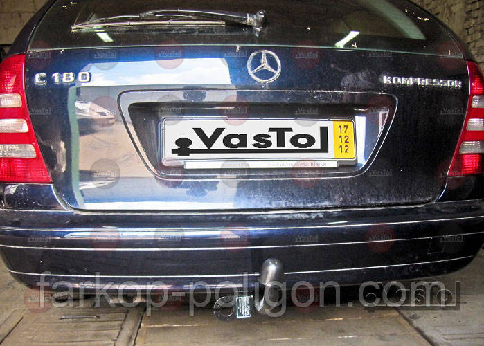 Фаркоп Mercedes C-klass кузов 203 (sedan, universal) з 2000-2007 р., фото 1