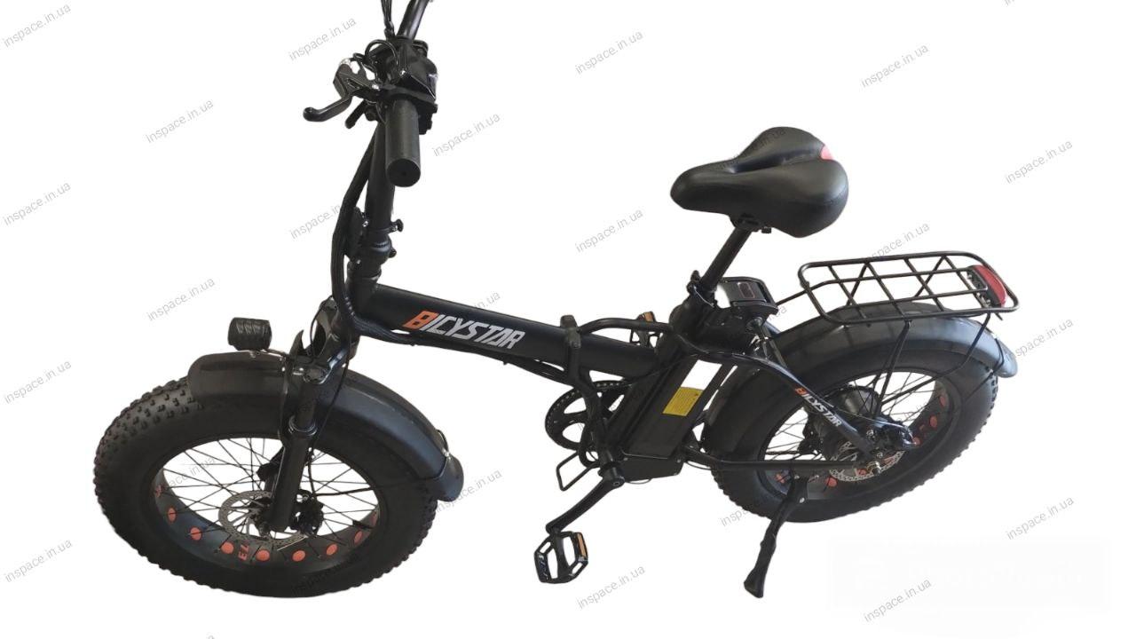 BICYSTAR - Електровелосипед, фетбайк 800w, 19aH акб, фото 1