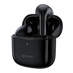 Бездротові Bluetooth навушники Baseus E3 Bluetooth 5.0 TWS водонепроникні IP64 Black (NGTW080001)