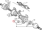 Пильник шруса зовнішній Fiat Ducato 280, 290, Peugeot J5, Citroen C25(1982-1994), 95669097, 95653068, 329397, фото 5