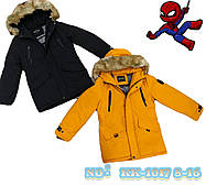 Підліткові зимові куртки для хлопчиків оптом 8-16 років Н-Н