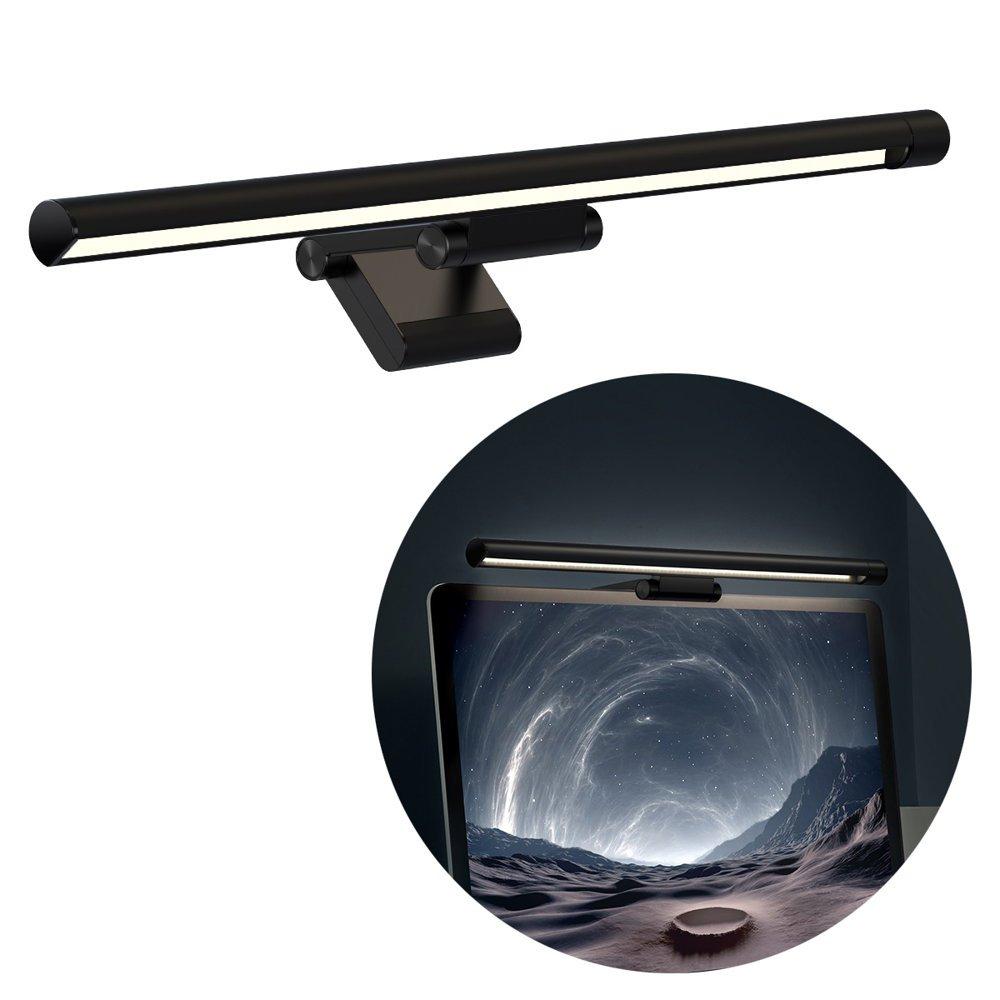 Світлодіодна лампа Baseus i-wok Series для підсвічування екрана настільного монітора 100x464x38 mm Black DGIWK-P01