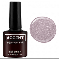 База камуфлюча для нігтів Color Accent Rubber Base 007 8 мл