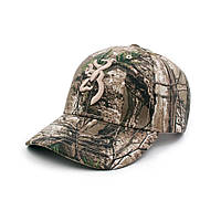 Кепка для охоты для охоты и рыбалки Браунинг Realtree-Xtra Camo Лесной камуфляж