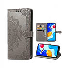 Чохол-книжка Vintage для Xiaomi Redmi Note 14 Pro 5G з візитницею (різні кольори), фото 7