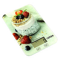 Ваги кухонні ROTEX RSK14-P Yogurt (до 5 кг, точність 1 г, автовимкнення, автообнулення, LCD-дисплей), фото 4