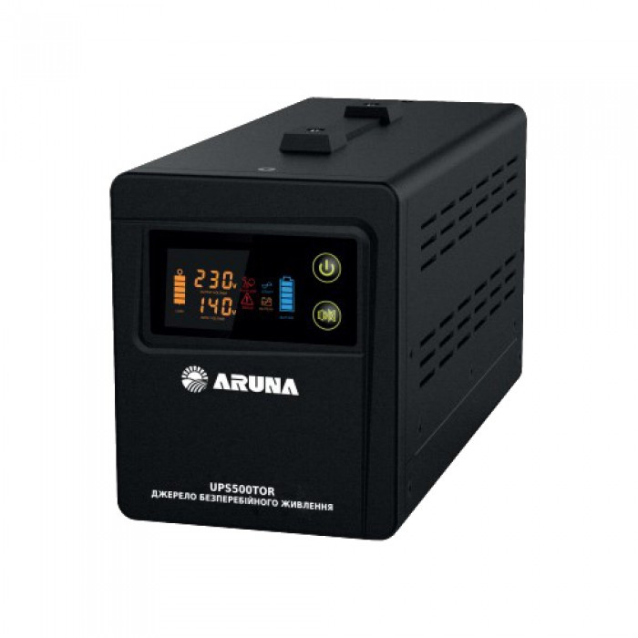 Джерело безперебійного живлення (ДБЖ) Aruna UPS 500TOR з правильною синусоїдою