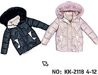 Детская зимняя куртка для девочек оптом Н&Н