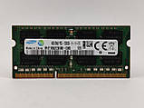 Оперативна пам'ять для ноутбука SODIMM Samsung DDR3 4Gb 1600MHz PC3-12800S (M471B5273EB0-CK0) Б/В, фото 3