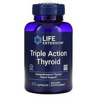 Triple Action Thyroid Life Extension, 60 капсул