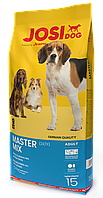 Сухой корм Josera JosiDog Master Mix с разноцветными крокетами и столовой свеклой 15 кг