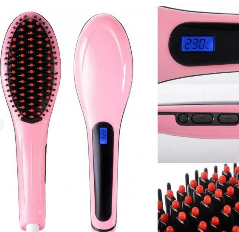 Электрическая расческа утюжок выпрямитель Fast hair straightener HQT-906 eT - фото 3 - id-p1941925623