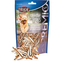 Trixie TX-31547 PREMIO Fish Rabbit Stripes лакомство из мяса кролика и трески для собак - 100 гр