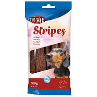 Trixie TX-3172 Лакомство Trixie Stripes для собак, говядина, 100 г, 10 шт