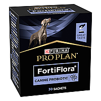 Пробиотик Purina Pro Plan Canine Probiotic FortiFlora для взрослых собак и щенков порошок по 1 г, 30 пакетов