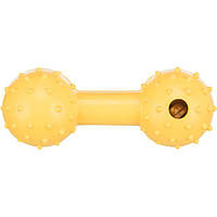 Trixie TX-33360 Игрушка для собак Гантель литая с колокольчиком 17 см