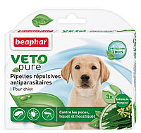 Beaphar Bio Spot On Veto pure Капли от блох, клещей и комаров для щенков - 1 пип.
