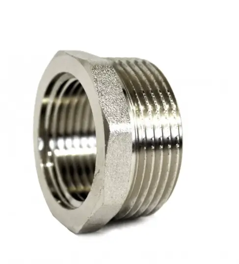 Футорка нікельована Gross 1*1/4"-1*1/2"