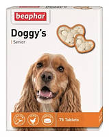 Beaphar Doggy's Senior - витамины для собак старше 7 лет - 75 таб