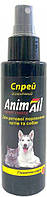 AnimAll Спрей гигиенический уход для ротовой полости кошек и собак - 100 мл