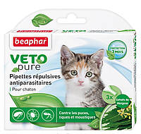 Beaphar Bio Spot On Veto pure Капли от блох, клещей и комаров для котят - 1 пип