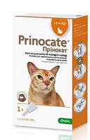 Prinocate Принокат краплі від зовнішніх і внутрішніх паразитів для кішок до 4 кг — 1 піп.