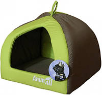 Домик для собак и кошек AnimAll Ат 0898 Wendy S Green 38 x 38 x 29 см