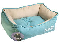 Лежак AnimAll 6233 Nena S VELOURS BREEZE для кошек и собак, 45х35х16 см