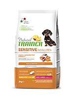 Trainer Natural Dog Sensitive Puppy & Junior Mini Sal для щенков малых пород чувствительным пищеварением 0.8кг