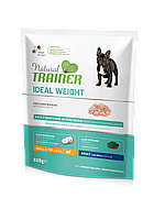 Trainer Natural Dog Weight Care Mini Adult для собак малых пород склонных к набору лишнего веса 0.8 кг