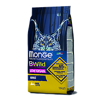 MONGE CAT BWILD LOW GRAIN ADULT HARE с зайцем-1,5кг