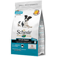 Schesir Dog Small Adult Fish ШЕЗИР ВЗРОСЛЫЙ МАЛЫХ РЫБА сухой монопротеиновый корм для собак малых пород-0.8кг