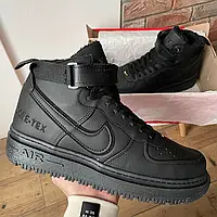 Nike Air Force 1 Gore-Tex Black(хутро) 41