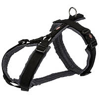Шлея Trixie TX-1997001 Premium Trekking Harness для собак, 36-44 см, 15 мм, размер S, черный-графит