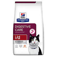 Hill's PD Feline I/D Digestive Care диета для взрослых котов и котят, страдающих нарушениями пищеварения 3 кг