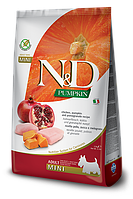 Сухой корм Farmina (Фармина) N & D Grain Free Pumpkin Dog Chicken & Pomegranate Adult Mini-2,5 кг