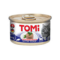 TOMi Superpremium Tuna ТОМИ ТУНЕЦ консервы для котов, мусс - 85 г