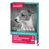 SEMPERO Антипаразитарные капли для собак с весом 3-25 кг - 1 уп,