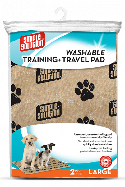 Simple Solution Training premium dog pads Пеленки многоразового использования 78 см х 81 см - 2 шт - фото 1 - id-p1941934300