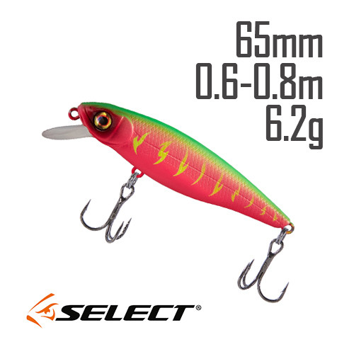 Воблер Select Hamster 65SP 65mm 6.2g #04 (0.6-0.8m)